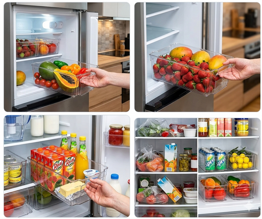 Convierte tu refrigerador en un espacio organizado en segundos